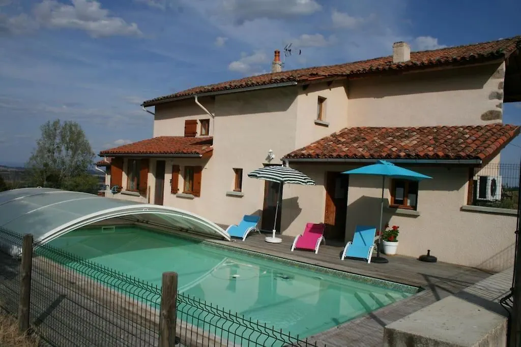 Gite La Ferme De Taverne-Piscine Privee Chauffee Saint-Martin-la-Sauvete